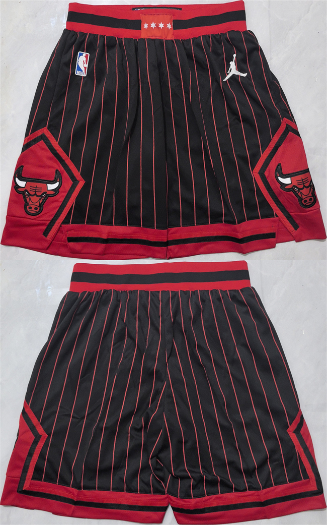 Men's Chicago Bulls  Black 2026 Shorts 005 (Run Small)