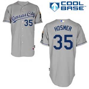 Kansas City Royals #35 Eric Hosmer Gray Jersey Kansas City Royals #35 Eric Hosmer Gray Jersey