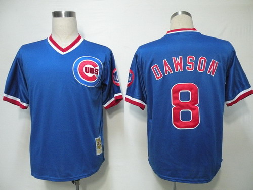 Chicago Cubs #8 Andre Dawson 1988 Blue Throwback Jersey Chicago Cubs #8 Andre Dawson 1988 Blue Throwback Jersey